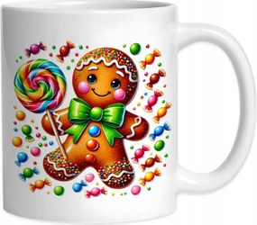 Karácsonyi Bögre Kerámia Mézeskalács Karácsony 330ml