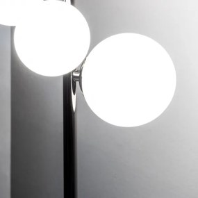 Brilagi - LED Asztali lámpa MILLA 4xG9/3W/230V fényezett króm/fehér