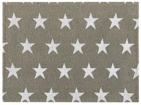 Stars bézs tányéralátét, 33 x 48 cm