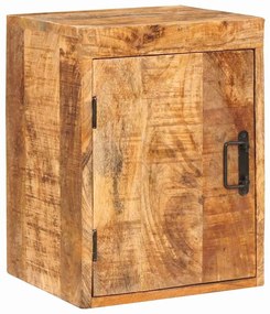 Éjjeli asztal 2 pcs Barna 35 x 33 x 48 cm Tömör Mangófát
