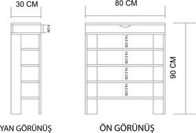 Royal White cipősszekrény