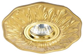 Ideal Lux - Beépíthető lámpa 1xGU10/50W/230V arany