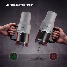 Füles termoszbögre szürke Diablo Nightwolf Moon