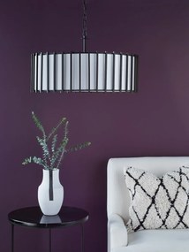 Dar Lighting modern függeszték cagliari matt fekete elefántcsont darcag0822