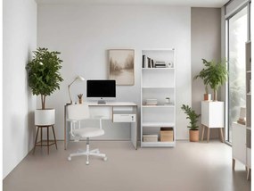 PC asztal Calliope 2 (fehér + tölgy) . 1109391