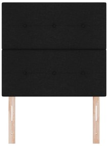 Fejtámla Gombos Fekete 100 cm Szövet