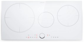 Klarstein Delicatessa 80, beépített indukciós főzőlap, 3 zóna, 6000 W, Paella zóna, üvegkerámia