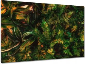 Vászonkép 120x80 Trópusi levelek Levelek