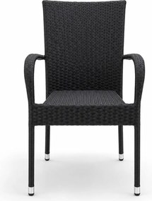 Avenberg PARIS 4-részes kerti bútor szett - fekete