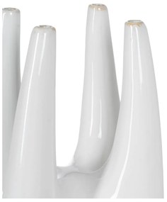 Fehér kerámia magas váza (magasság 56 cm) Blanca – Ixia