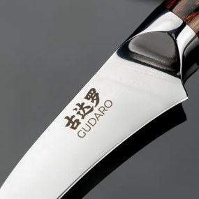 Gudaro -Damaszkuszi hámozókés FENG 3,5", 67 rétegű acélból, hossza 9,5cm