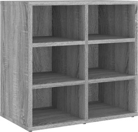 vidaXL szürke sonoma színű cipősszekrény 52,5x30x50 cm