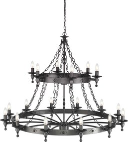 Elstead Lighting WARWICK WR18-GRAPHITE Csillár 18x60W/E14