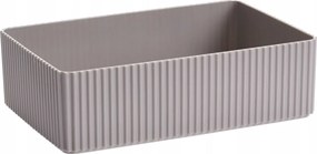 Kozmetikai rendszerező műanyag dekoratív 21 x 14 x 6 cm