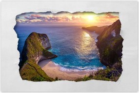 Poszterek 60x40 Naplemente a tengerparton