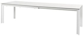 Optimum hosszabbítható fehér étkezőasztal 220-340 cm
