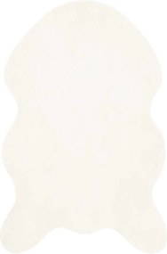 vidaXL Csúszásgátló Műnyúl Szőnyeg Olite Krém 60 x 90 cm Poliészter