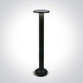 ONE LIGHT 67490A-B-W MUSHROOM BOLLARDS Modern Kültéri Állólámpa Fekete LED IP44