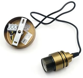 HECTOR kábelen függesztett csillár 1xE27/15W/230V, átmérő 30 cm