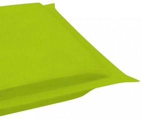 élénkzöld oxford szövet napozóágy párna 186 x 58 x 3 cm