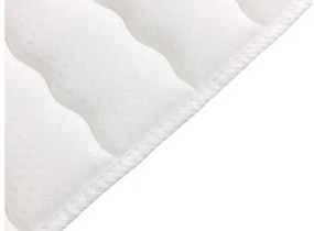 Franciaágy 160 cm Hebara 2 (sötétszürke) (ágyráccsal és matraccal) (tárolóhellyel) (LED világítással). 1104242
