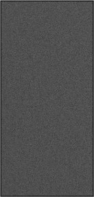 vidaXL Ajtószőnyeg Antracit és fekete 120 x 250 cm Poliamid és PVC