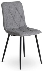 Szürke Szövet Étkezőszék ROBIN 2