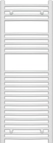 Novaservis - Fürdőszobai létrás törölközőszárító radiátor 490W/230V 120x45 cm fehér, lekerekített