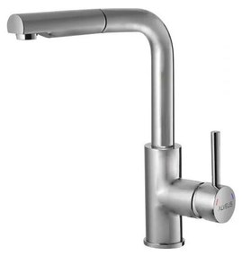 ALVEUS 1135366 - Sara kihúzható zuhanyfejes mosogató csap 29,7 cm szatén