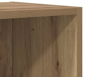 Fali TV Szekrény 2 pcs Kézműves tölgy 37 x 37 x 72 cm Faanyag