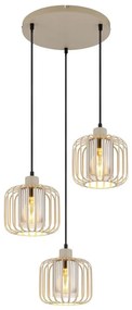 Globo 15758-3H - ALFRED kábeles függeszték 3xE27/40W/230V