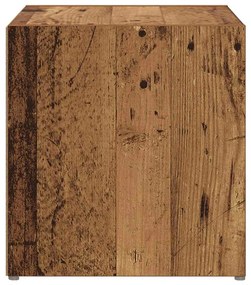 TV szekrény 2 pcs Barna 37 x 35 x 37 cm Faanyag