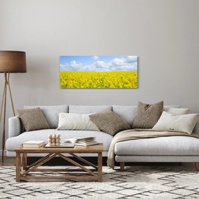 Egy sárga mező képe (120x50 cm)