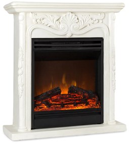 Etna Pozzolana, elektromos kandalló, 1800 W, heti időzítő, távirányító, fehér