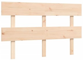 tömör fa ágy időseknek fejtámlával 140x190 cm