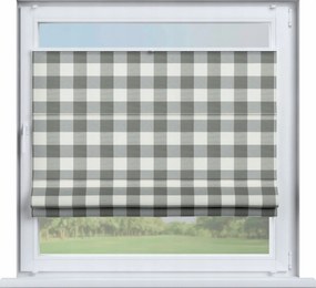 Dekoria Római Szicília pliszírozott roló 120x150 szürke árnyalatok