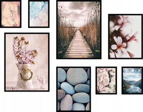 Szett 8db-os poszter szett fali galéria