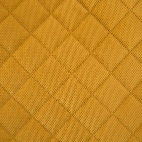 Sárga ágytakaró geometrikus mintával Szélesség: 220 cm | Hossz: 240 cm
