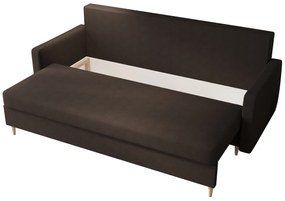 Kétszemélyes kanapé  Aura (sötétbarna). 1056634