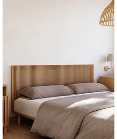 Natúr színű kőrisfa ágytámla 175x70 cm Beyla – Kave Home