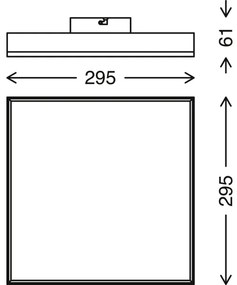 Briloner 7381-016 - LED Dimmelhető mennyezeti lámpa STARRY SKY LED/15W/230V + távirányító
