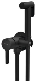 Sapho-Zuhanyzós bidécsap rejtett beépítéshez ICONIC matt fekete