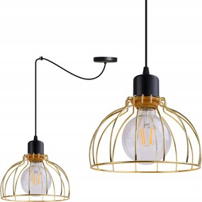 Mennyezeti Lámpa Lógó Csillár Szimpla Fekete Fehér Arany Pók Loft