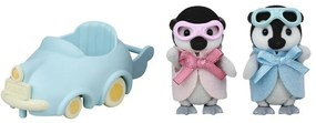 Sylvanian Families Baby Penguins ikrek autóval