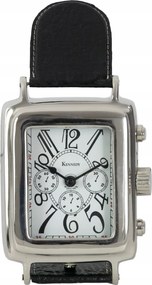 Asztali óra Fém retro ezüst 24cm magas