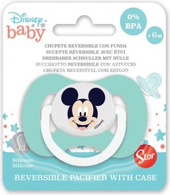Disney Mickey Hello World megfordítható baba cumi tokkal