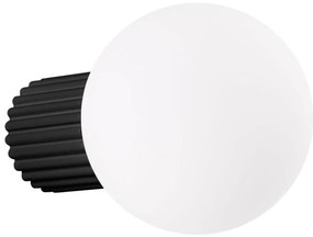 Sollux Sollux SL.1712 - Fürdőszobai fali lámpa HALO 1xG9/8W/230V IP44 fekete SLX1425