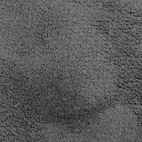 OVIEDO antracitszürke rövid szálú szőnyeg 160 x 230 cm