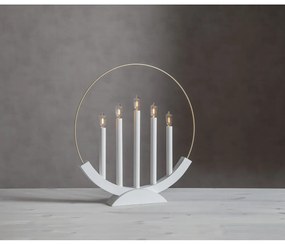 Fehér karácsonyi fénydekoráció Brace – Star Trading