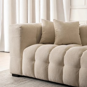 Sofa MODERNO 2S Dwuosobowa Kremowa